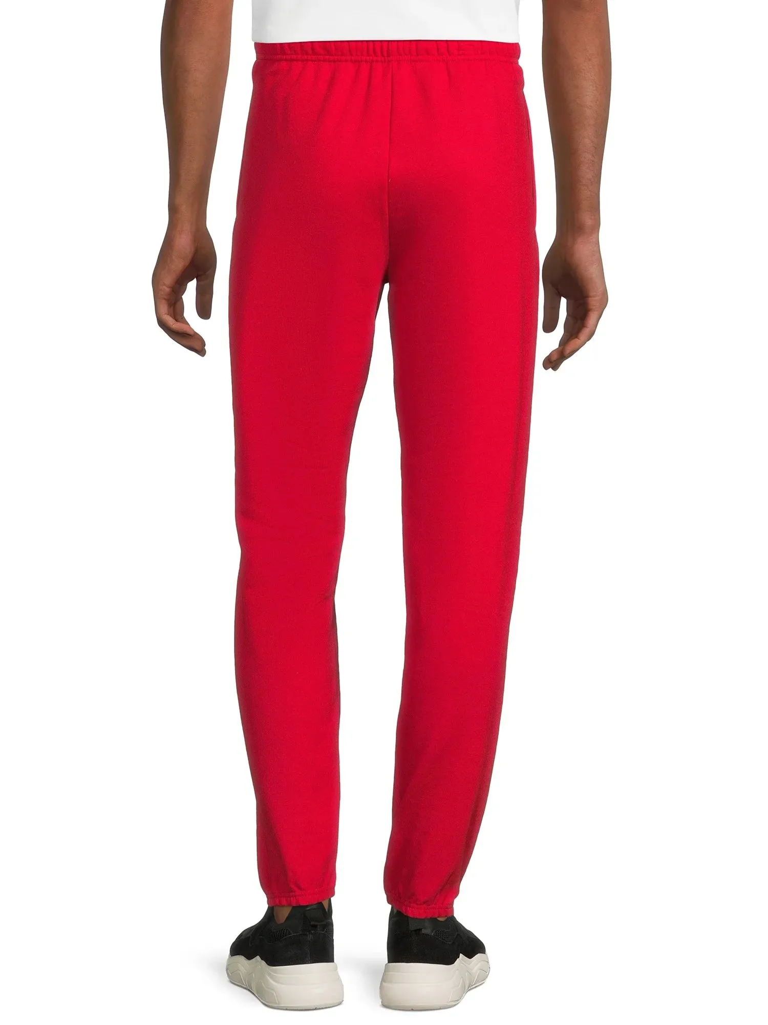 Athletic Works Men's & Big Men's Fleece Elastic Bottom Sweatpants, Sizes S-4XL