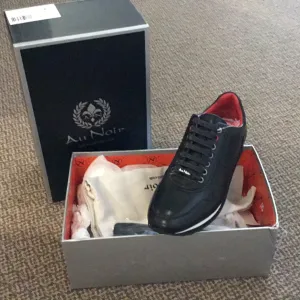 Au Noir Mens Shoes James Black