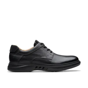Clarks Mens Black Un Briley Pace Shoes