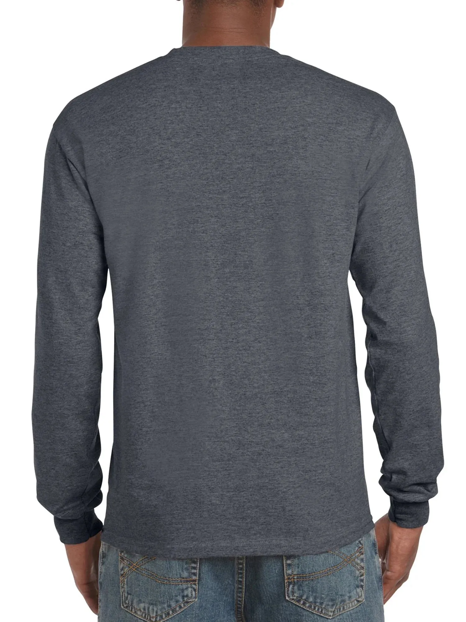 Gildan Unisex Ultra Cotton Long Sleeve T-Shirt, 2-Pack, up to size 5xl