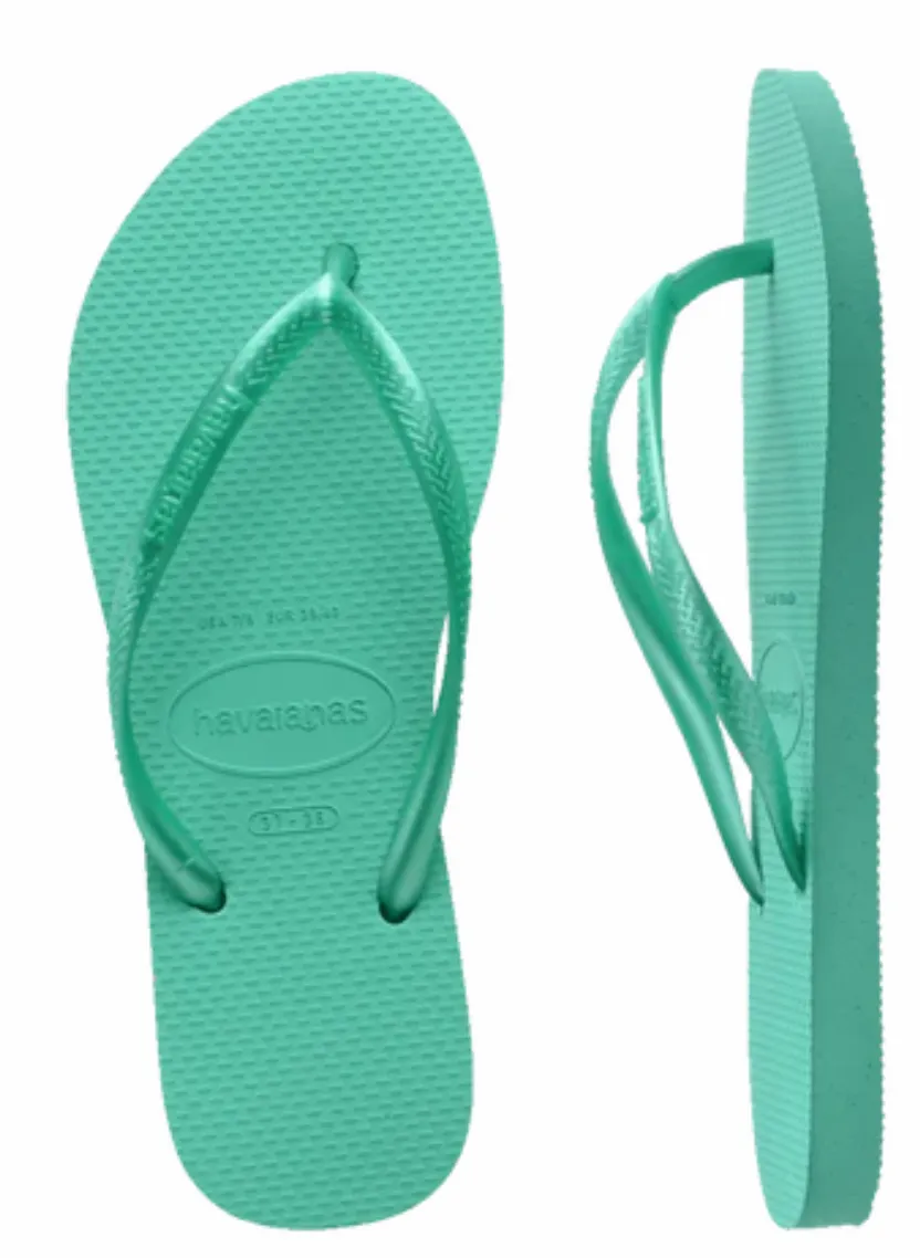 Havaianas - Slim Metallic Virtual Green