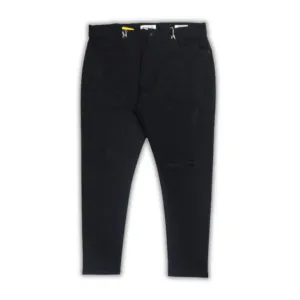 Mens black denim pant