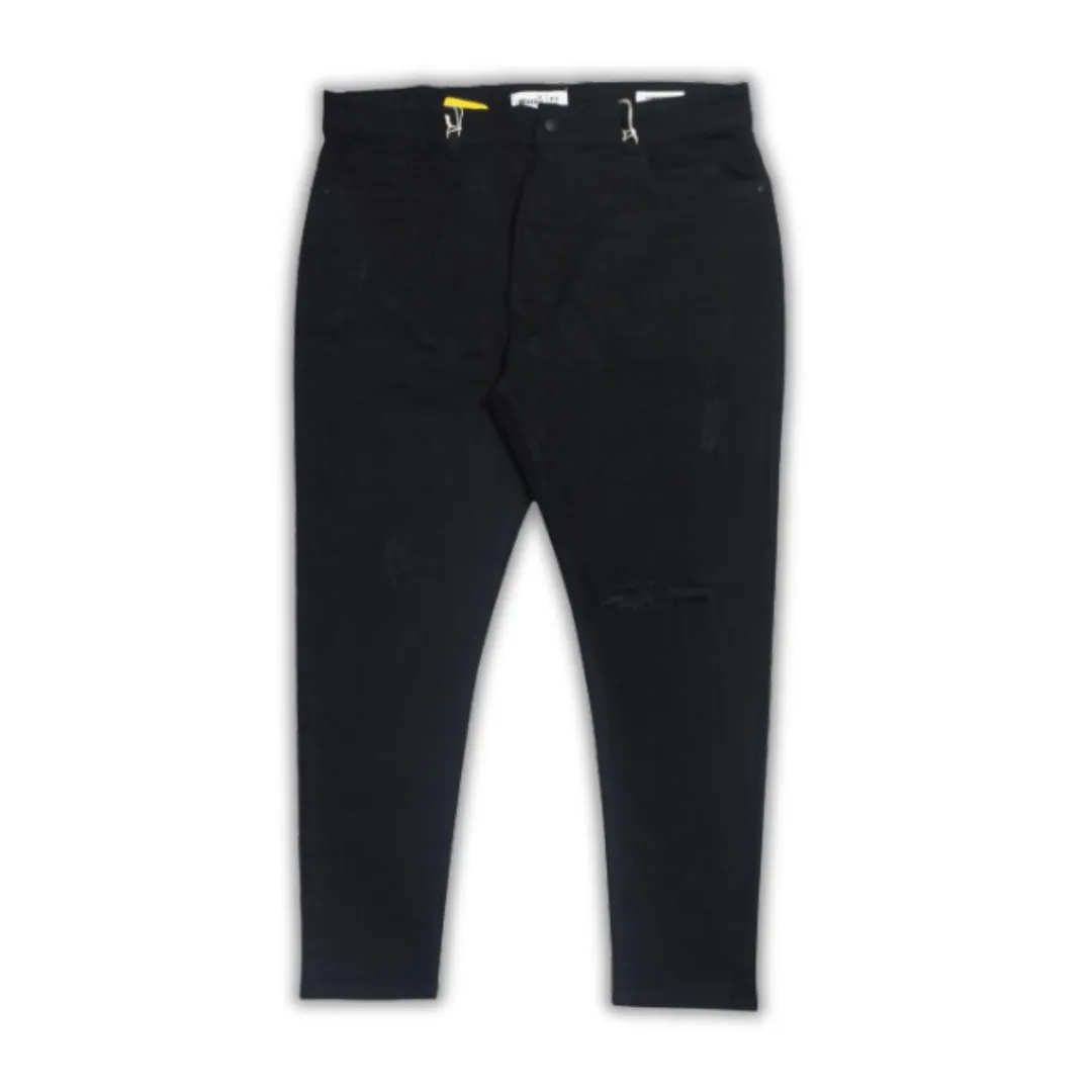 Mens black denim pant