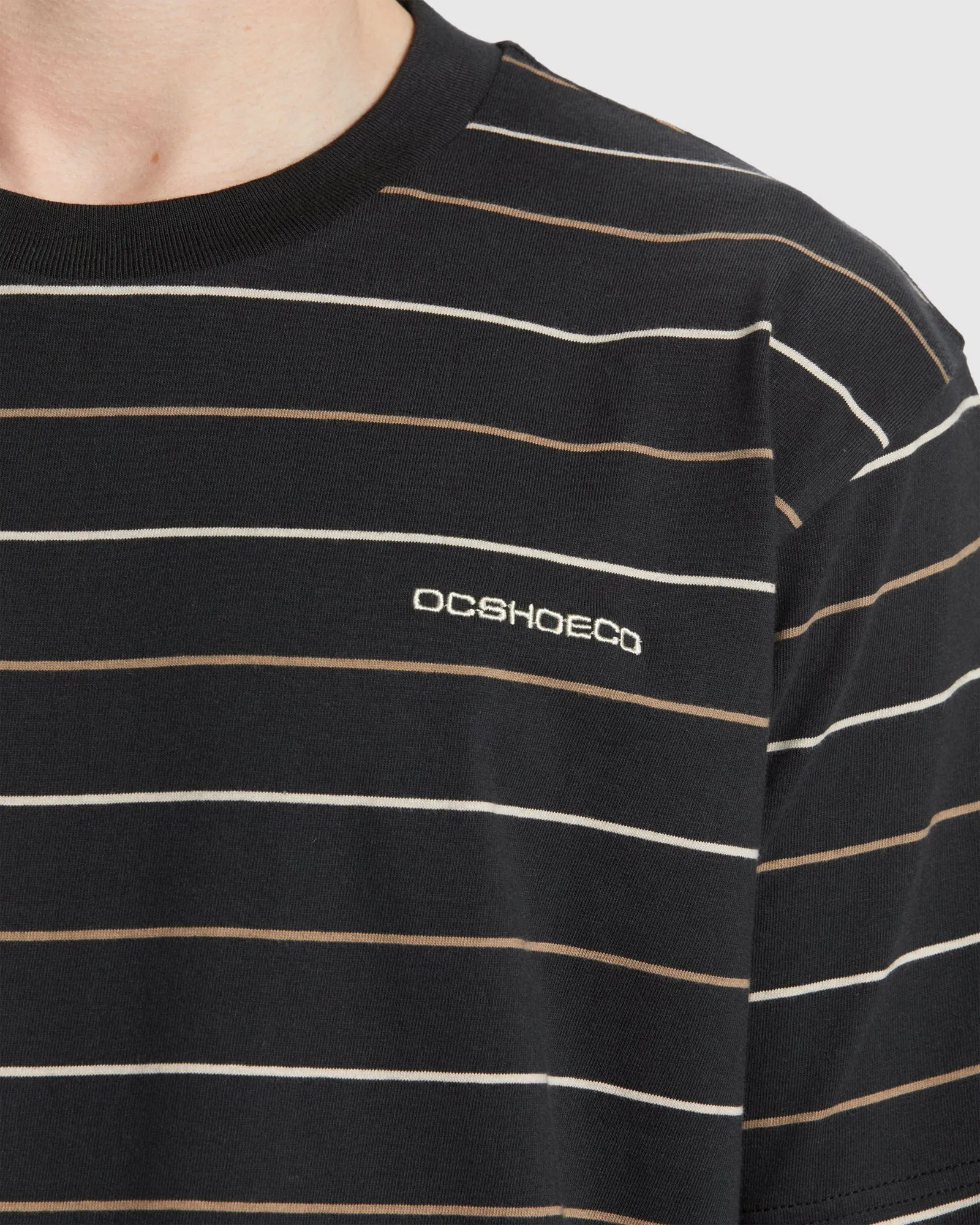 Mens Lowstate Stripe T-Shirt
