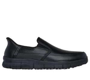 Skechers Mens Black Nampa Broxtin Slip In Shoes