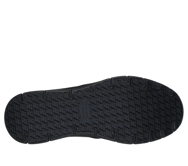 Skechers Mens Black Nampa Broxtin Slip In Shoes